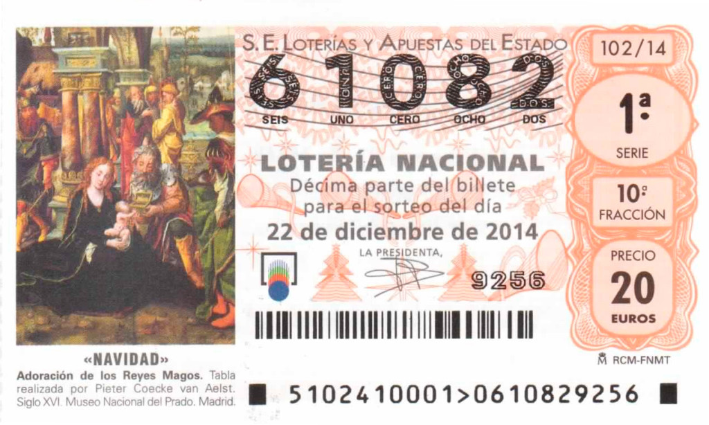 Billetes De Lotería De Navidad | Leticia Perinat